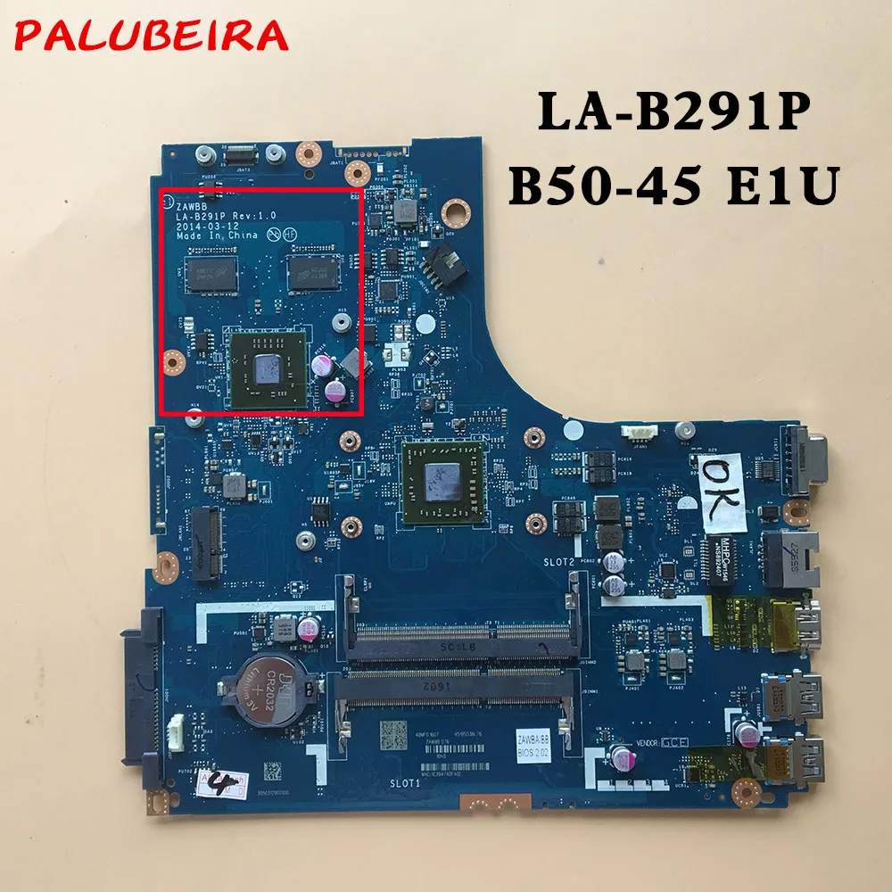 Материнская плата PALUBEIRA для ноутбука LENOVO 100% тестирование материнская и ПК