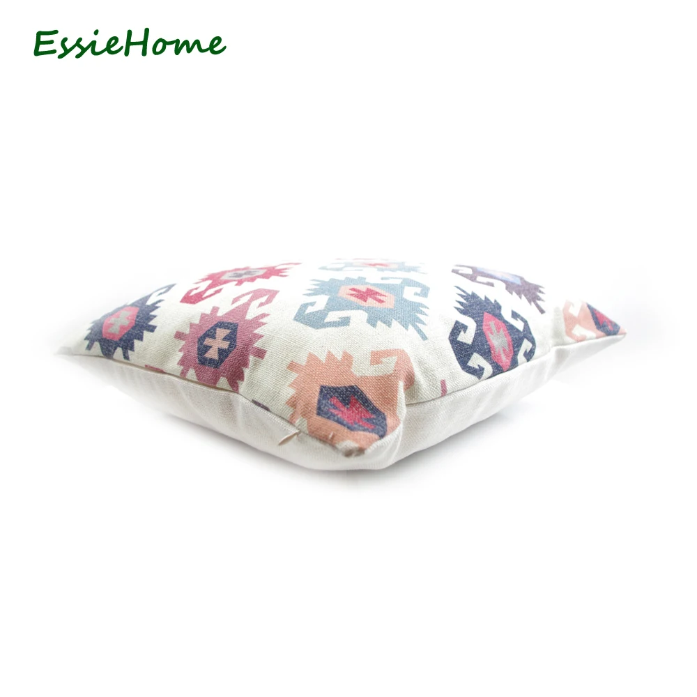 Роскошный Чехол на подушку ESSIE HOME с цифровым принтом в турецком этническом стиле