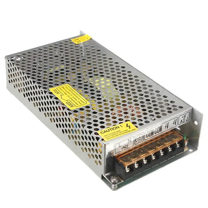 Блок питания светодиодной ленты 60W 100W 300W AC 110 V-220 V TO DC12V 2A/5A/8.3A/20A/25A/30A переключатель питания адаптер Светодиодный светильник привод