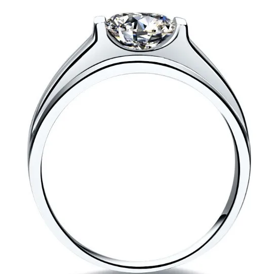 1Ct Splendid Wedding Men Ring High Quality 925 Sterling Silver Male | Rings