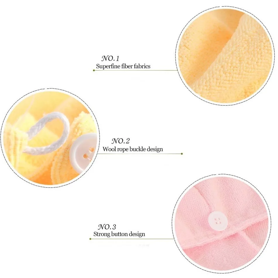 1 шт. полотенце для волос женская шапочка сушки быстрая сушка Фен твист горячая