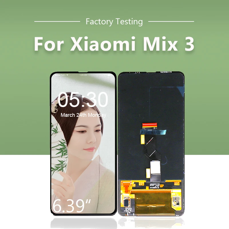 Оригинальный ЖК дисплей для Xiaomi Mi Mix 3 10 шт./лот сенсорный дигитайзер в сборе