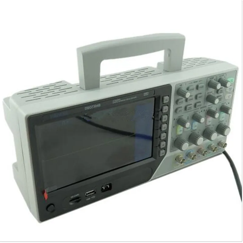 Hantek DSO7304B 300 МГц полоса пропускания 4 канала цифровой осциллограф 2Gsa/s Реальный