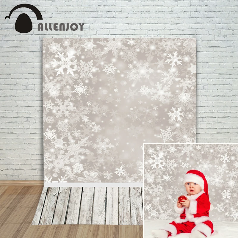 Allenjoy Рождественские фоны для фотостудии сноуборд Зимняя Страна Чудес дети