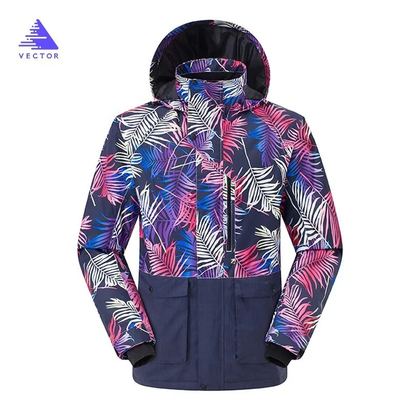 Coat Лыжная куртка очень теплая Женская Длинная с капюшоном зимняя одежда для сноуборда плотное пальто Одежда для кемпинга зимние лыжные уличные водонепроницаемые - Цвет: Coat