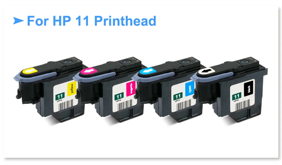 Для hp 11 печатающая головка C4810A C4811A C4812A C4813A Печатающая головка для hp Designjet 11 70 100 110 111 120 500 510 500PS 800 815 820 2200