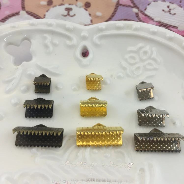 Обжимные Концевики для колье и браслета 8 мм | Украшения аксессуары