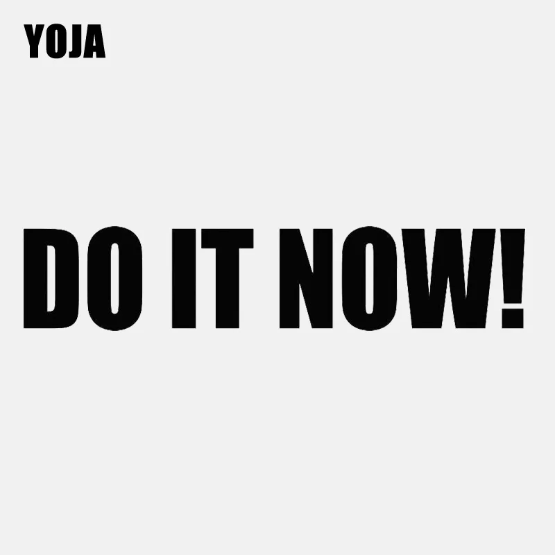 YOJA 89 см * 18 2 фитнес-плакат Спорт сделать это сейчас Искусство стикер ПВХ