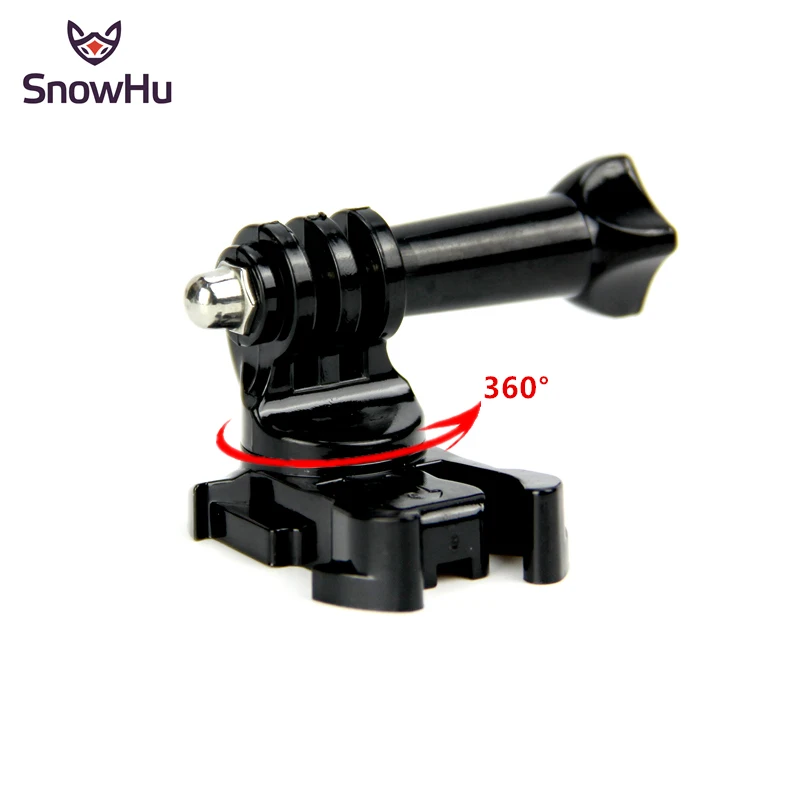 Аксессуары SnowHu для Gopro вращающийся на 360 градусов J Hook Buckle адаптер Go Pro Hero 9 8 7 6 5 Yi 4K