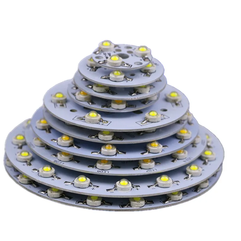 Светодиодная печатная плата с чипами высокой мощности 3 Вт 5 7 9 12 18 Вт|led pcb|aluminum plate