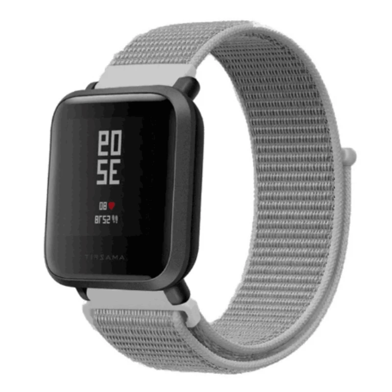 Нейлоновый Ремешок Для Xiaomi Amazfit ремешок Bip для Amazfit Stratos 2 2s Pace ремешок для huawei Watch GT полосы для samsung Galaxy