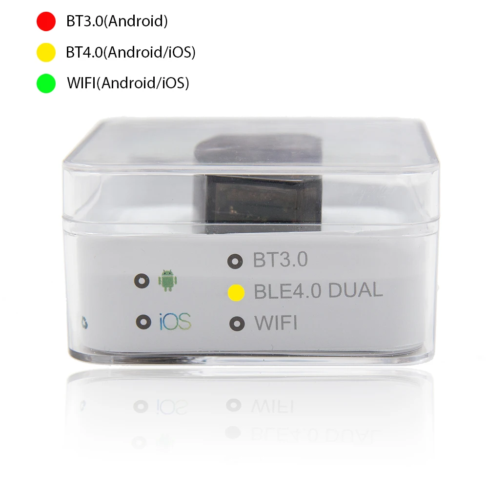 Vgate ELM327 V2.1 wifi/Bluetooth 4,0 для IOS Android iCar Pro OBD OBD2 OBDII автомобильный диагностический считыватель кода Мини ELM327 v2.1