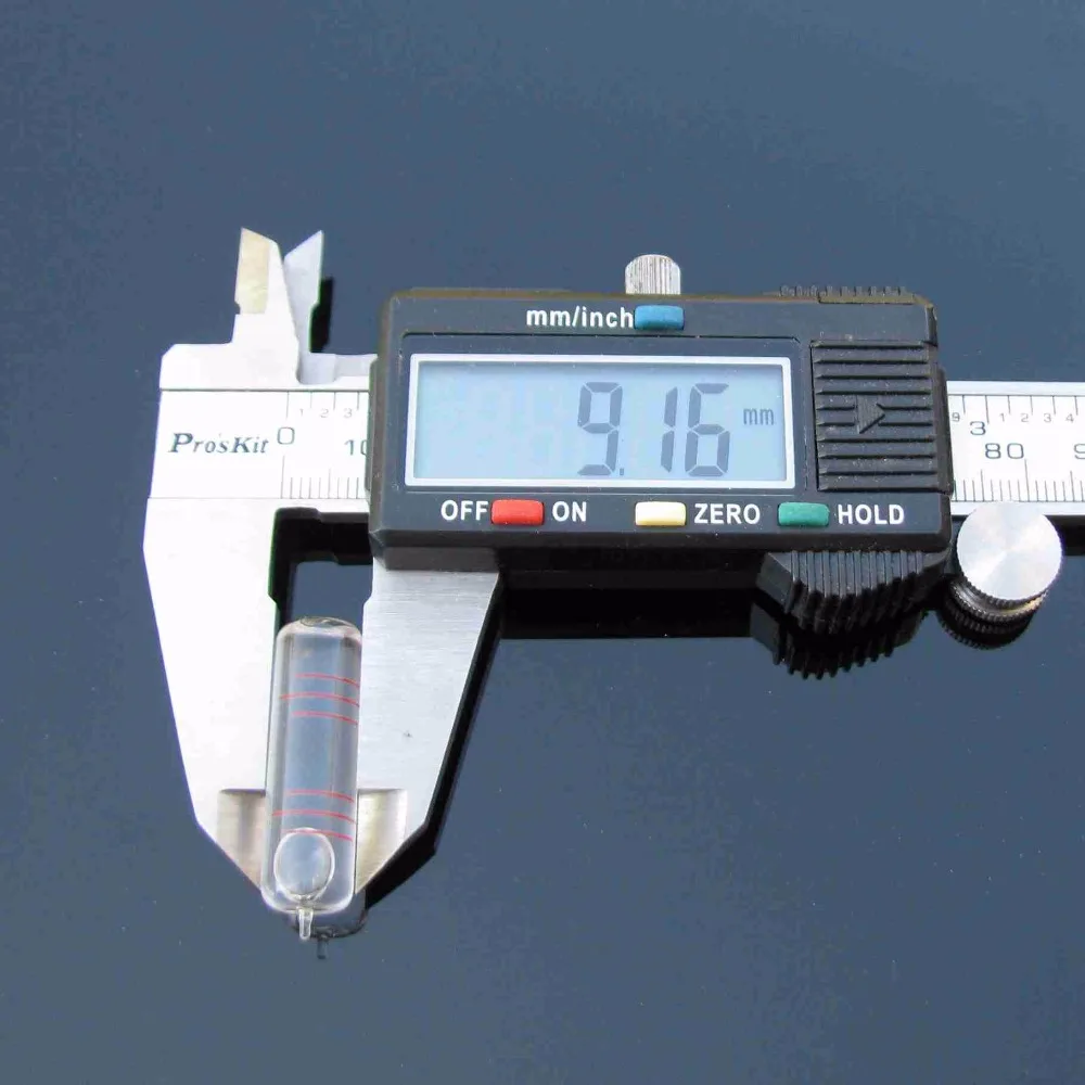 QASE 9*30/33 мм/трубка стеклянная стандартная длинная пузырьковая съемка Уровня