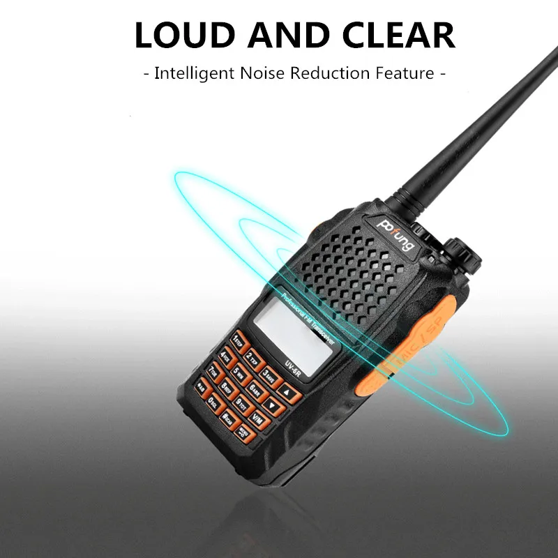 Baofeng UV-6R рация 5 Вт Радио УВЧ УКВ двухдиапазонный УФ 6R CB радио обновление UV-5R Baofeng рация HF трансивер для охоты