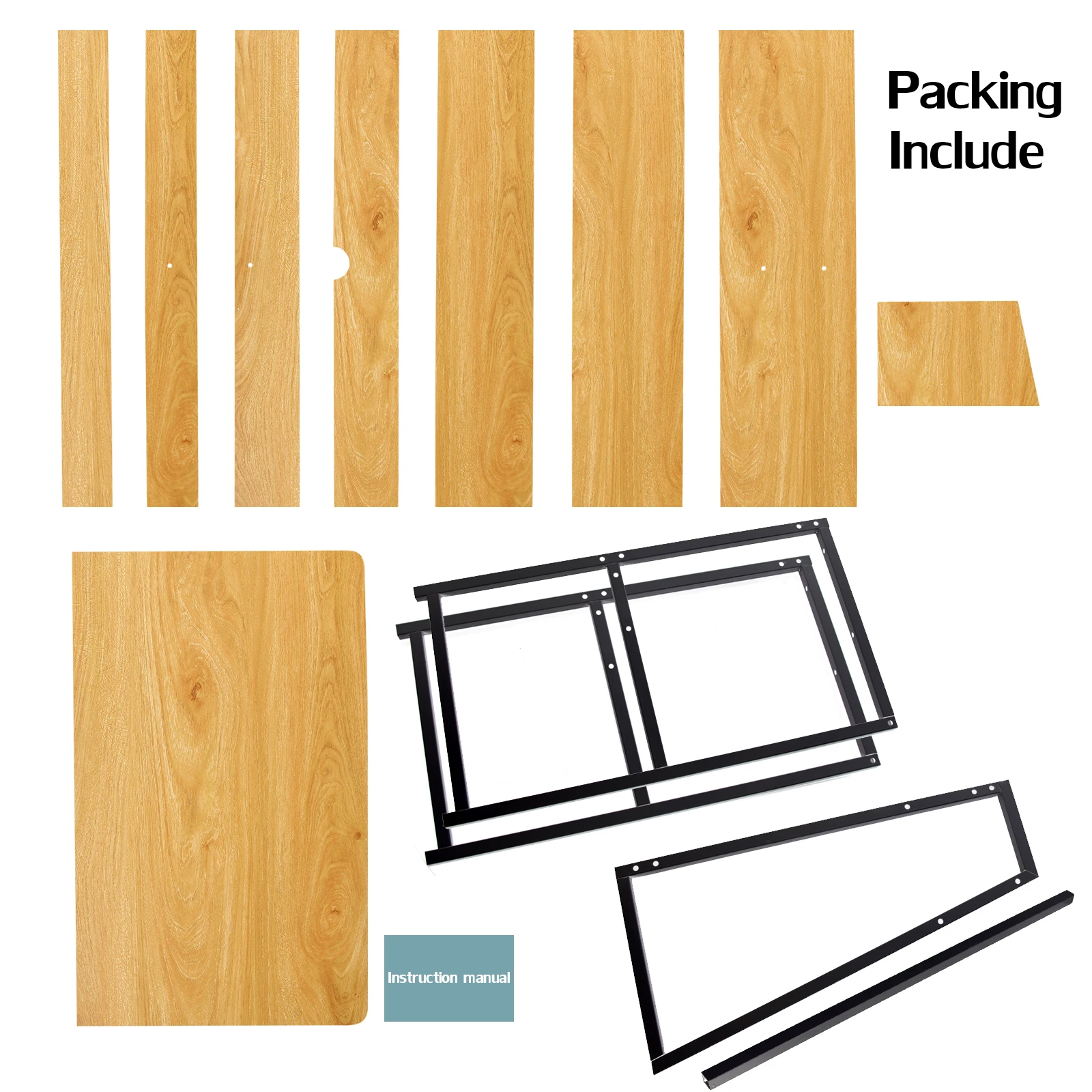 Домашний Деревянный компьютерный стол ПК ноутбук Рабочий для учебы рабочая