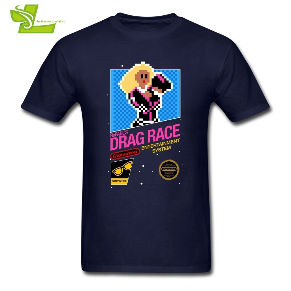 Футболка для подростков 8 bit RuPaul's Drag Race уникальная модная Высококачественная