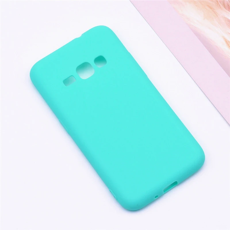 Light green Чехол для samsung Galaxy J1 6 Чехол Мягкий ТПУ силиконовый чехол для Funda samsung J1 J120 J120F J120H J120F/ds чехол для телефона s - Цвет: Light green