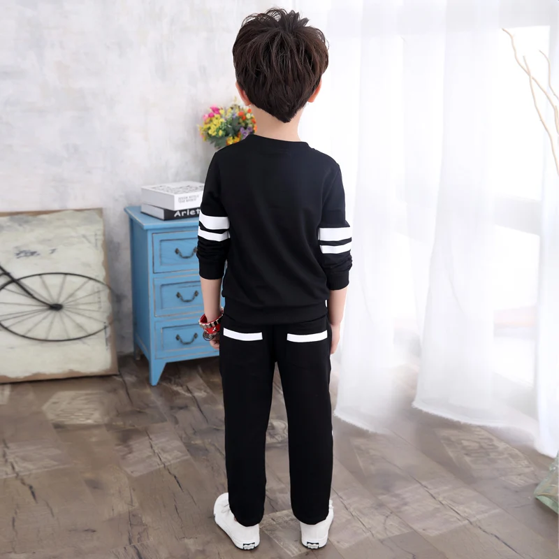 Лидер продаж 2018 года весенне-осенний комплект одежды для больших детей 2 предмета