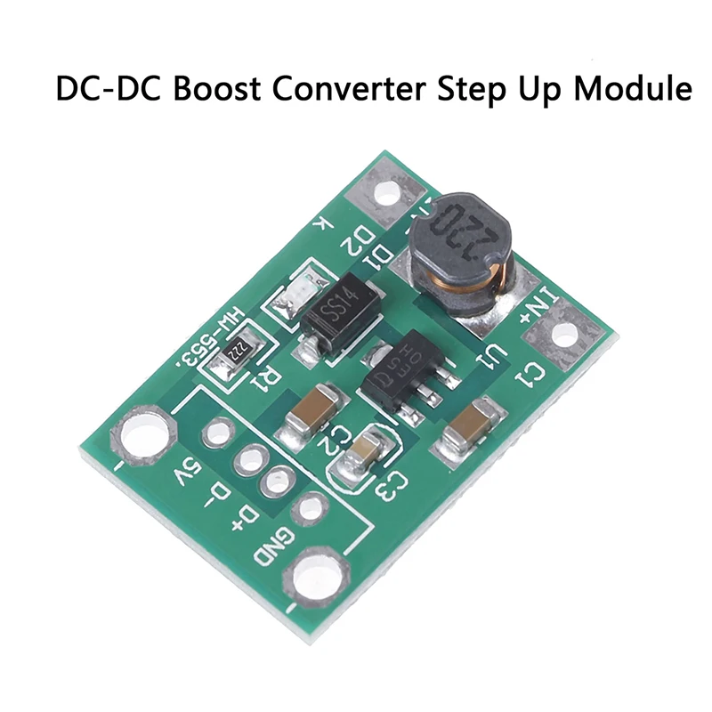 С включением/выключением DC-DC 0 9 V до 5V Step-up Boost Converter регулирование напряжения плата