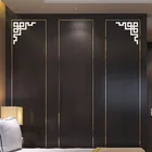 Съемная наклейка художественная роспись 3D зеркальные настенные стикеры акриловые зеркальные наклейки Настенный декор DIY обои постеры украшение для гостиной