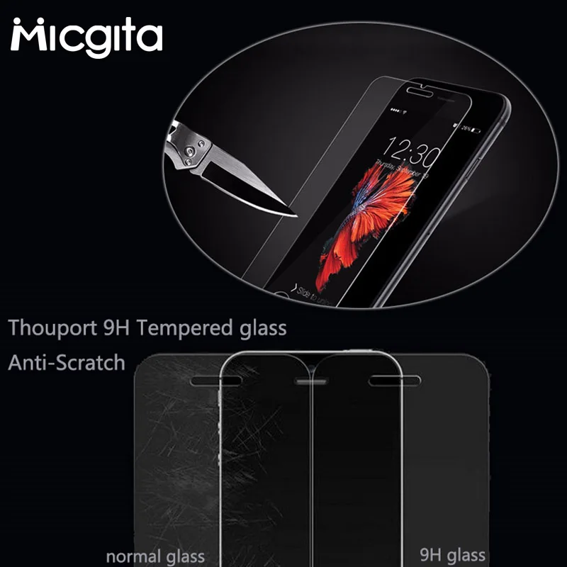 Micgita закаленное Стекло для huawei P8 Lite P6 P7 P9 G6 G7 Экран защитная пленка es 2017|glass for
