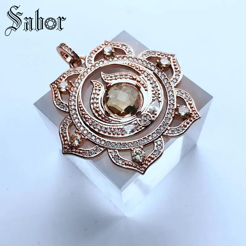 Подвеска SPLENIC CHAKRA, 925 пробы, серебро, для женщин, девушек, богемное ювелирное изделие, подарок на удачу, подвеска, подходит для звеньев, ожерелье thomas