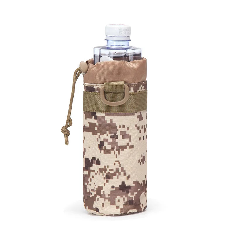 B66-1 Тактический чехол для бутылки воды Airsoft 800D Открытый походный MOLLE открытый Топ гидратационный чехол охотничий мешок для воды рюкзак аксессуары - Цвет: B66-1