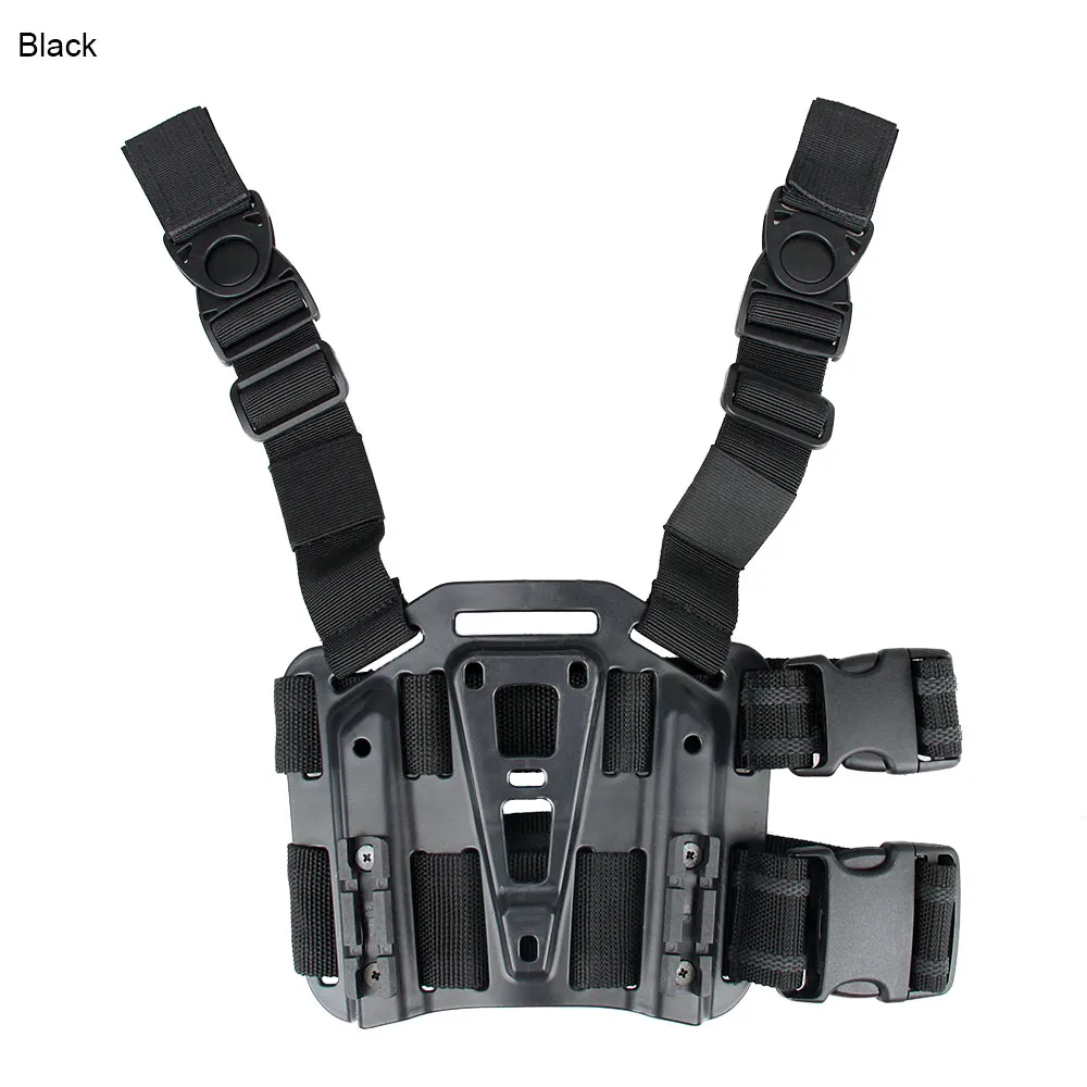 Тактическая кобура для ног желто коричневый черный цвет пистолета на платформе