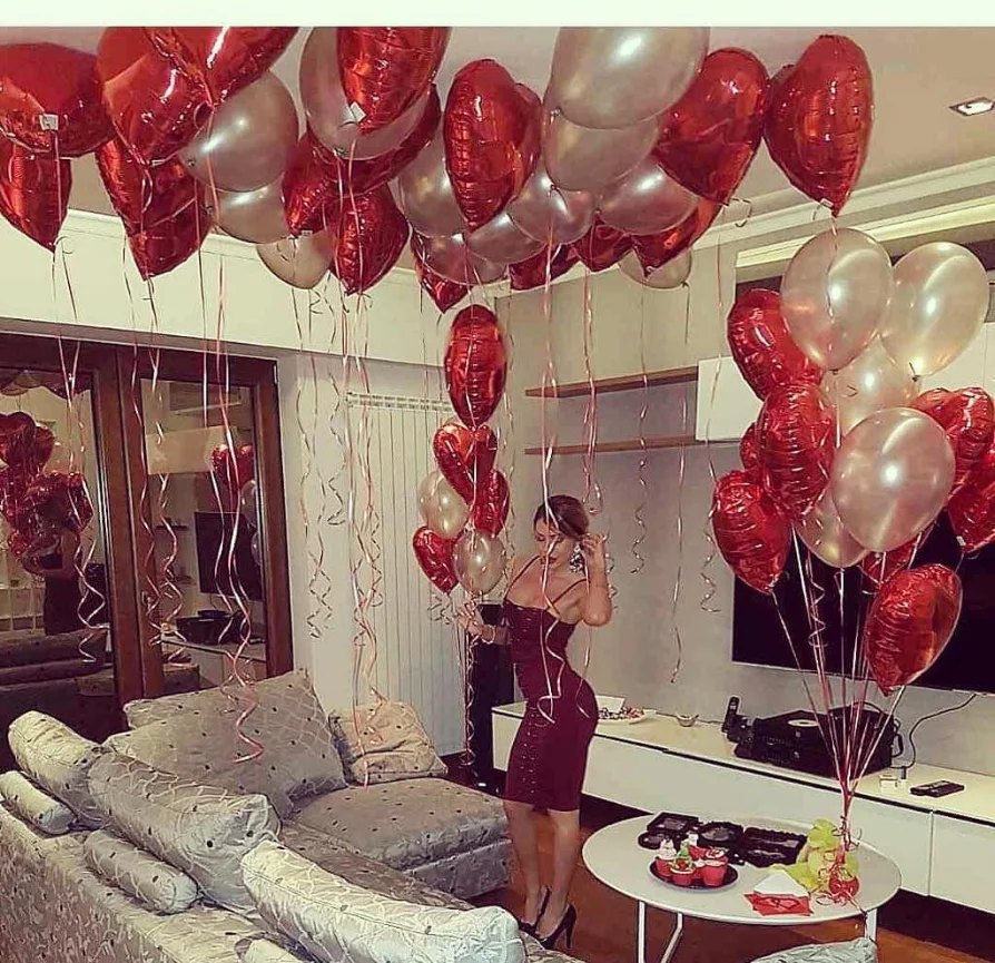 Воздушные шары в форме сердца надувной латексный шар украшения для свадьбы Дня