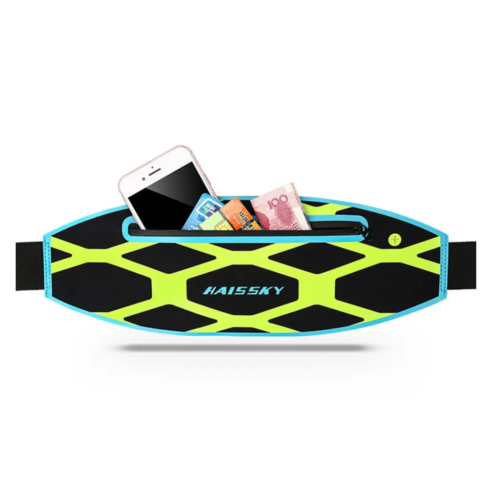 

Outdoor Multi-function Waterproof Unisex Running Waist Pouch Belt Sport Mobile Phone Pouch Gym Bags