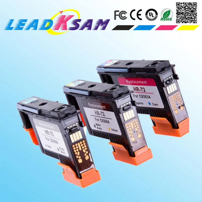 3x Отличная совместимость с печатающей головкой hp72 для 72 Designjet 2300/T610/