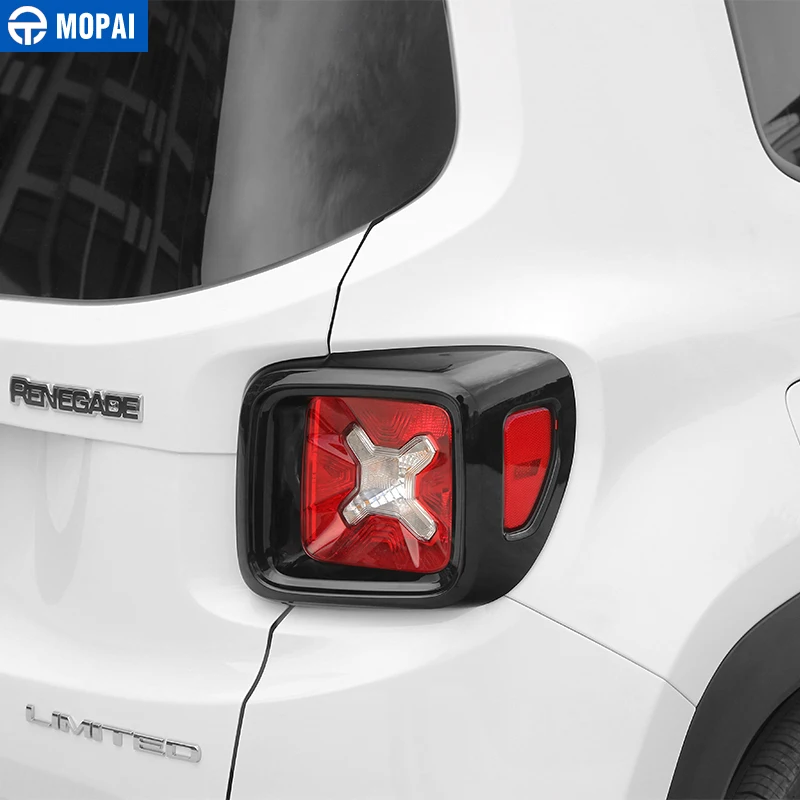 MOPAI Автомобильный задний светильник, декоративная накладка для Jeep Renegade-, внешние аксессуары, наклейки для автомобиля