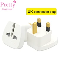 universal eu us au to uk ac power socket plug travel charger adapter converter white abs electric plugs for mobile phone laptop