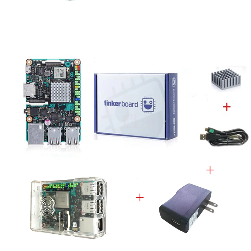 ASUS SBC с феей Динь доска RK3288 SoC 1 8 ГГц Quad Core Процессор 600 МГц Mali T764 графического