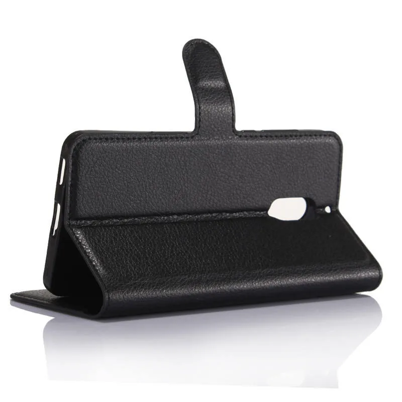 Чехол для Nokia 6 (2017 дюйма Android 7 0 дюйма) роскошный флип-чехол из искусственной кожи