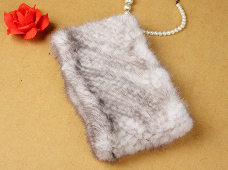 MPPM Вязание норки двойного назначения шапка шарф шарфы натуральный мех женские