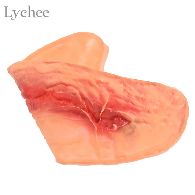 Lychee ужасный Хэллоуин наклейка на рану крови зомби шейный шрам фальшивые шрамы
