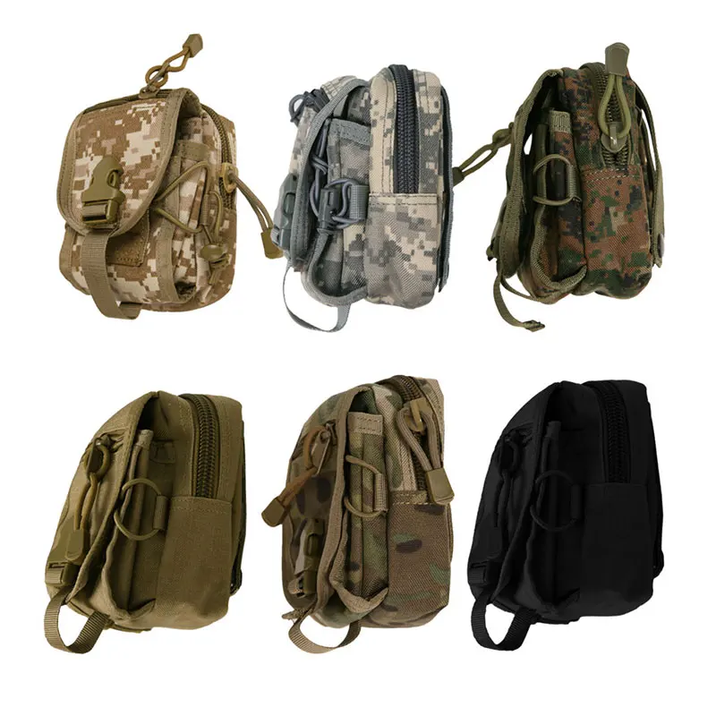 Тактическая Военная Сумка MOLLE PALS Многофункциональный Карманный Походный уличный
