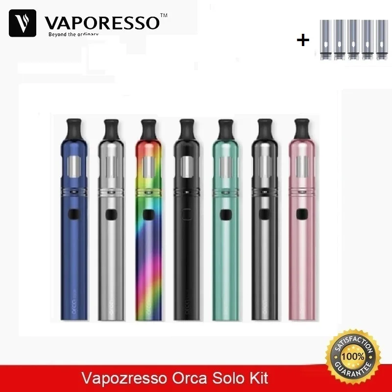 Vaporesso Orca соло комплект 800 мАч Vape ручка электронная сигарета цилиндрический вейпер