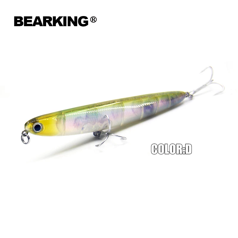 Bearking brand 1 шт. качественная приманка для рыбалки карандаш Лазерная искусственная