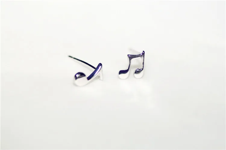 Женские асимметричные серьги гвоздики из серебра 925 пробы|jewelry stud earrings|earrings