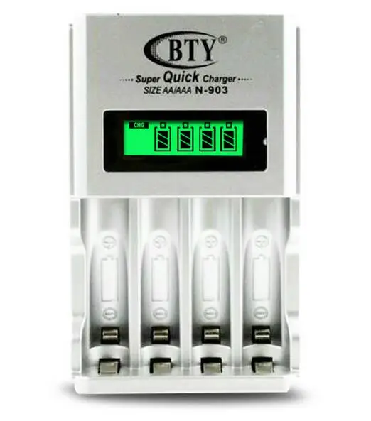 Быстрое зарядное устройство BTY N 903 LCD для AA AAA Ni Cd MH аккумуляторных батарей|charger