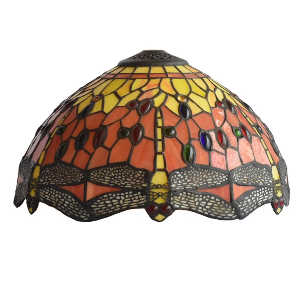 Лампы ATREUS tiffanylamp 12 дюймов светильник В Форме Дракона старинное освещение