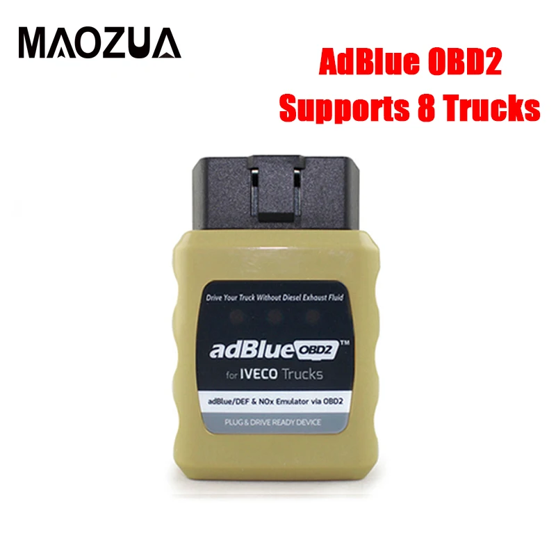 Новейший эмулятор Adblue для грузовиков OBD2 IVECO Volvo Renault Adblue/DEF Nox Plug & Drive AdblueOBD2