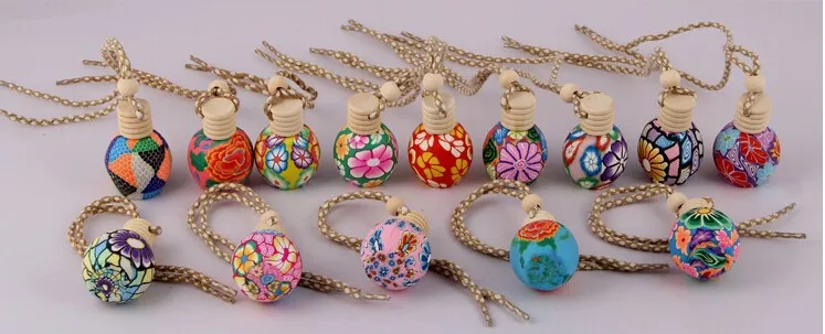 Винтажная эссенция из полимерной глины флакон для духов пустая бутылка 15 мл