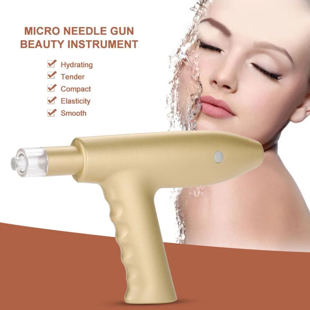 Nano microneedle Инжекционный пистолет инструмент для удаления морщин на лице