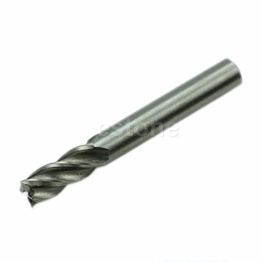 

HSS CNC Straight Shank 4 Flute End Mill Cutter Drill Bit Tool 10mm Best Quality