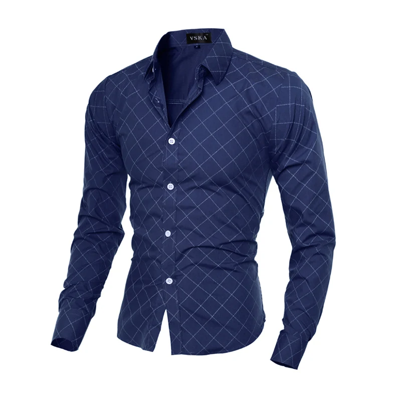 Новое поступление 2016 модная классическая мужская рубашка в западном стиле