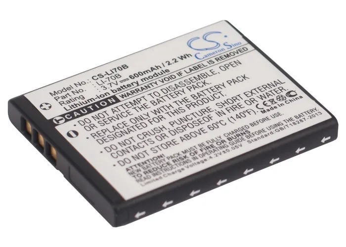 Оптовая продажа батареи камеры для OLYMPUS FE 4020 4040 VG 110 120 130 140 X 940 Li 70B (P/N)|camera battery for