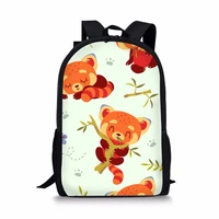 cartoon cute panda print childrens backpack schoolbag school bags set laptop backpack girl school bag orthopedic animal 3d anime